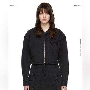 Juun.j black denim jacket